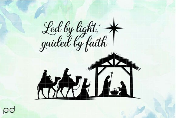 Download Led by Light, Guided by Faith Graphics - Premium Resources