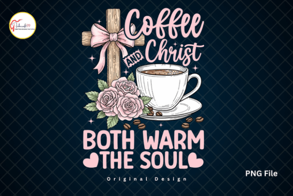 Download Christian Coffee Lover Tshirt Cross PNG - Premium Resources