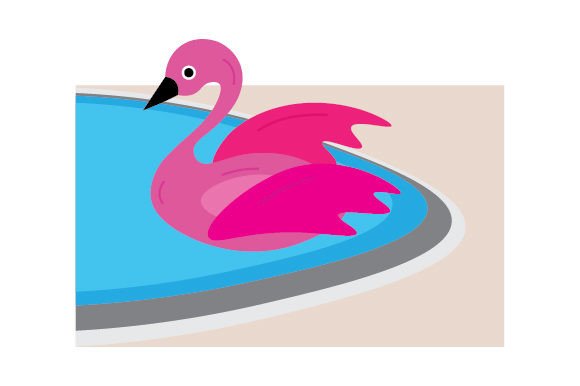 Download Inflatable Flamingo in a Pool - Inflatable Collection