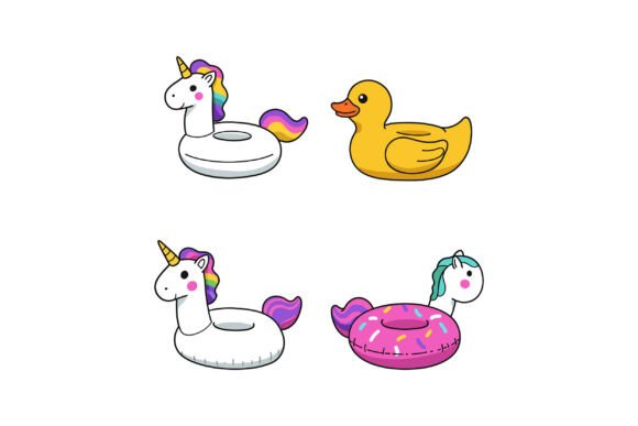 Download Colorful Inflatable Pool Toys Featuring - Inflatable Collection