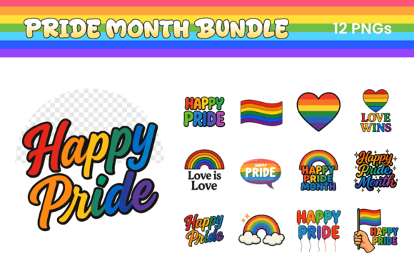 Download Pride Month Illustration Bundle - Premium Resources