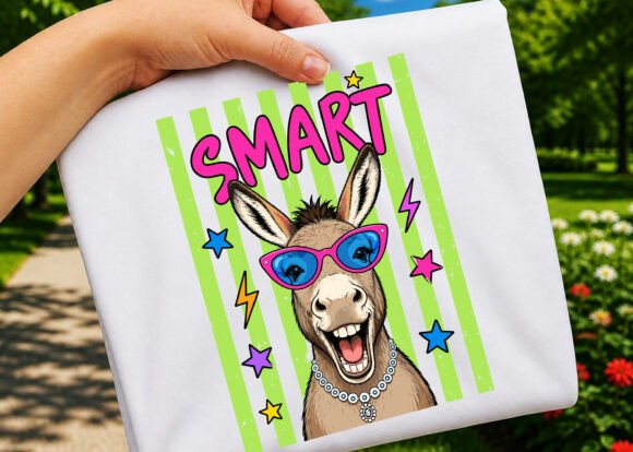 Download Smart Donkey Funny Humor Shirt Design - Funny humor shirt Collection