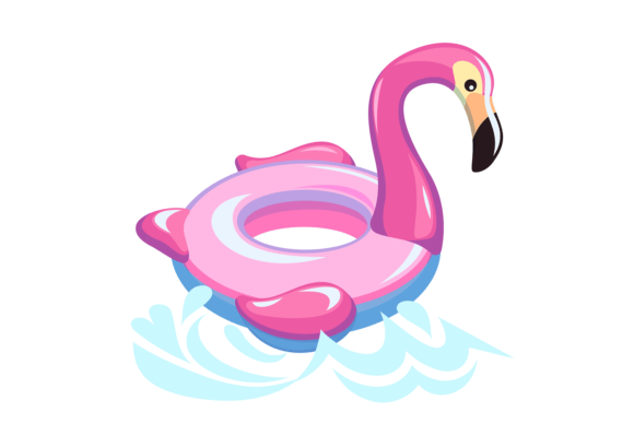 Download Flamingo Swimming. Inflatable Beach or P - Inflatable Collection
