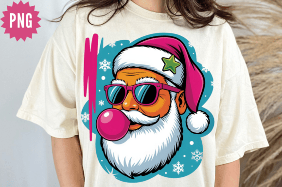 Download Preppy Santa Christmas Clipart PNG Desig - Santa Collection